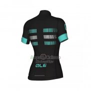 Ale Ropa Ciclismo Culotte Corto 2021 Mujer Mangas Cortas Azul Claro(5) 2